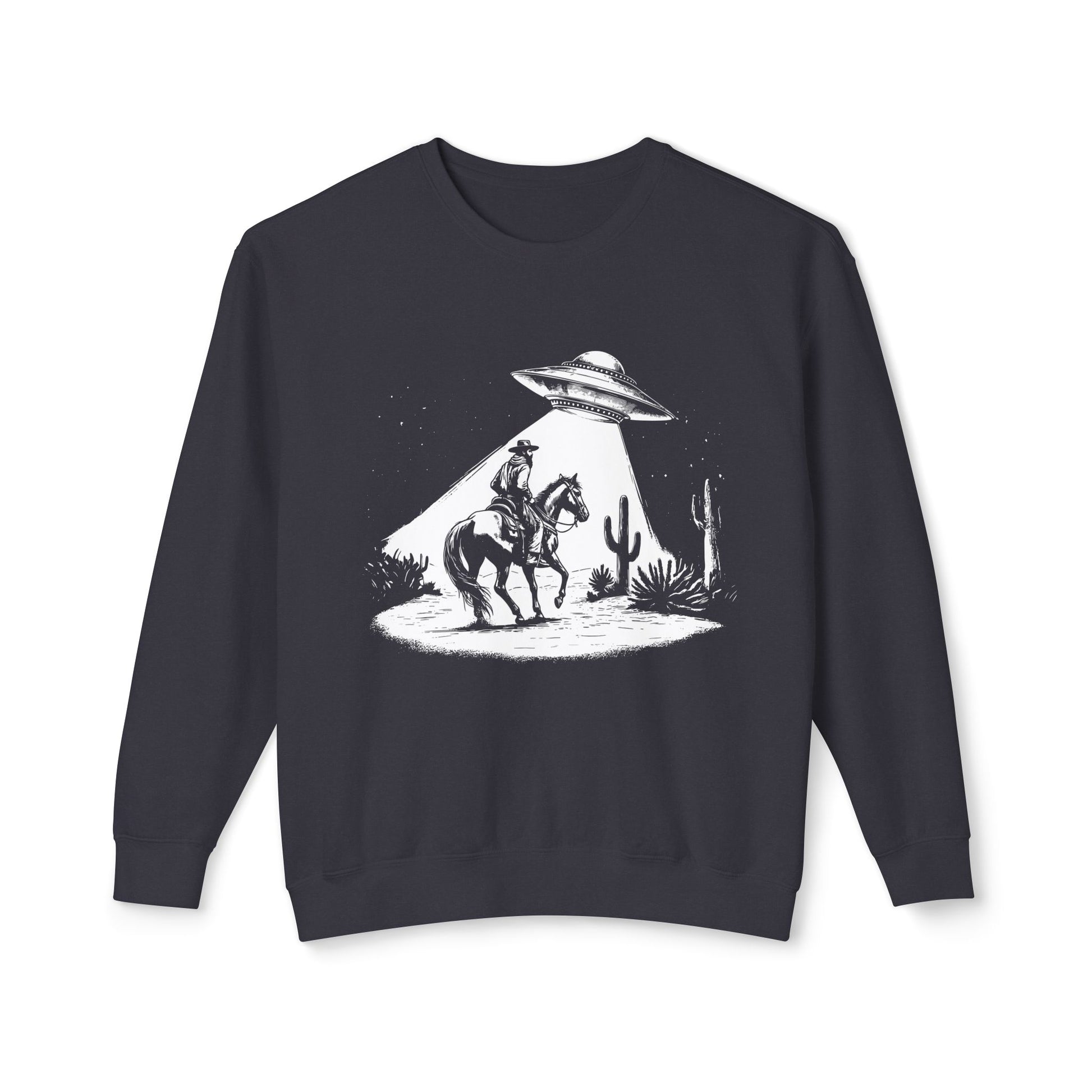 Cowboy And UFO Sweatshirt