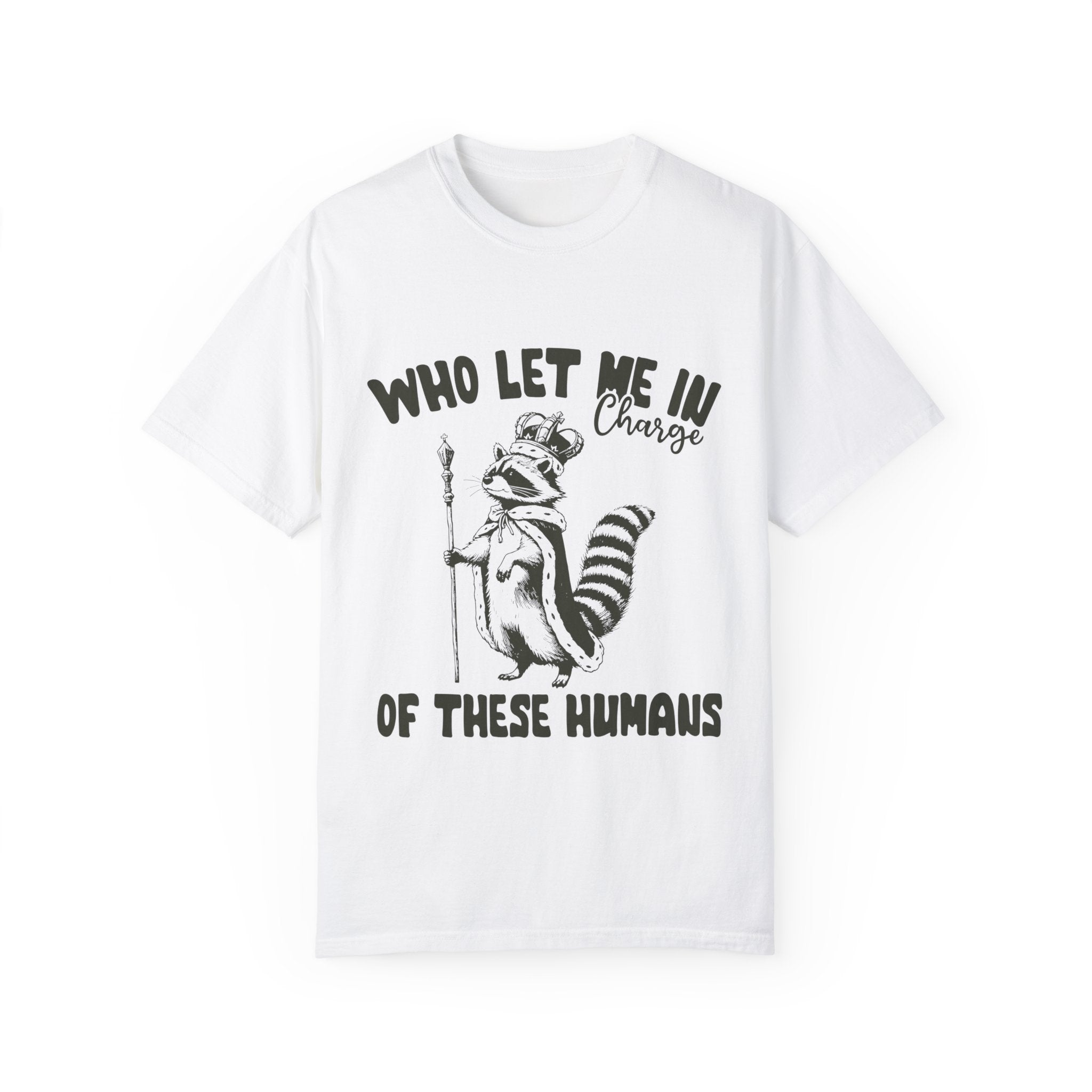 "Who Let Me In Charge Of These Humans" T-shirt