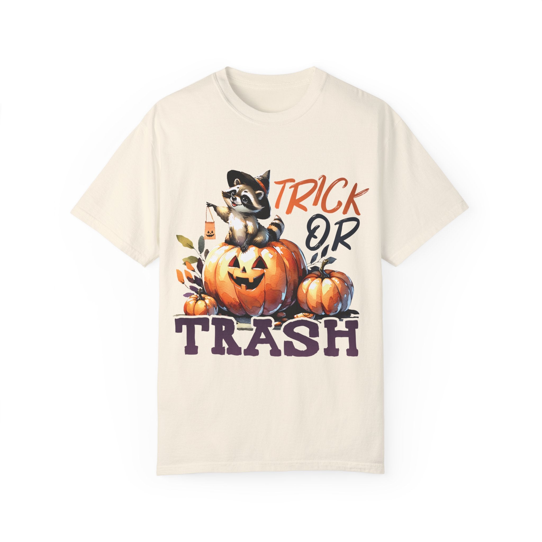 "TRICK OR TRASH" T-shirt