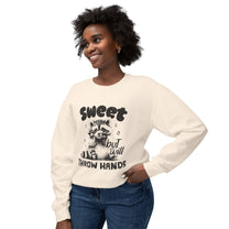 &quot;Sweet But Will Throw Hands&quot; Sweatshirt