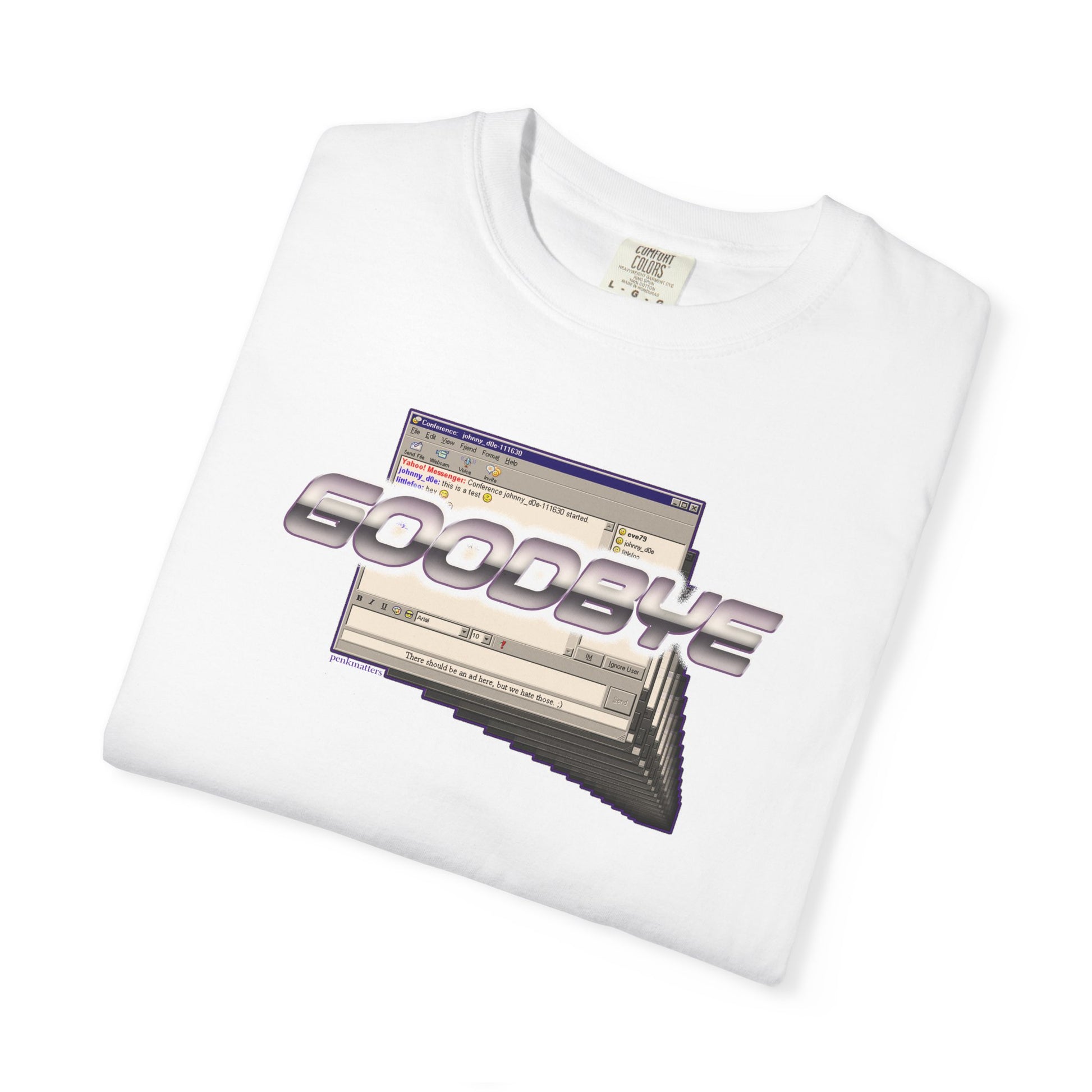 &quot;Goodbye&quot; T-shirt