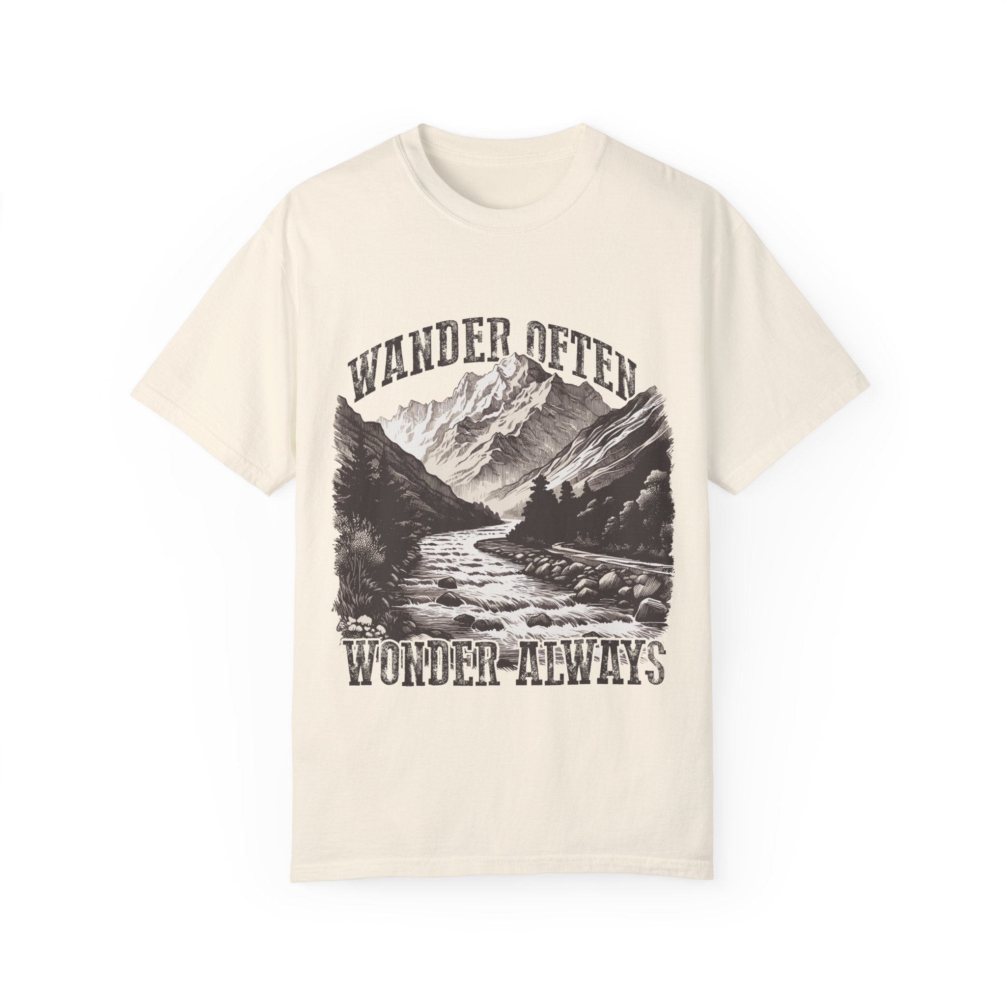 "Wander Often Wonder Always" T-shirt