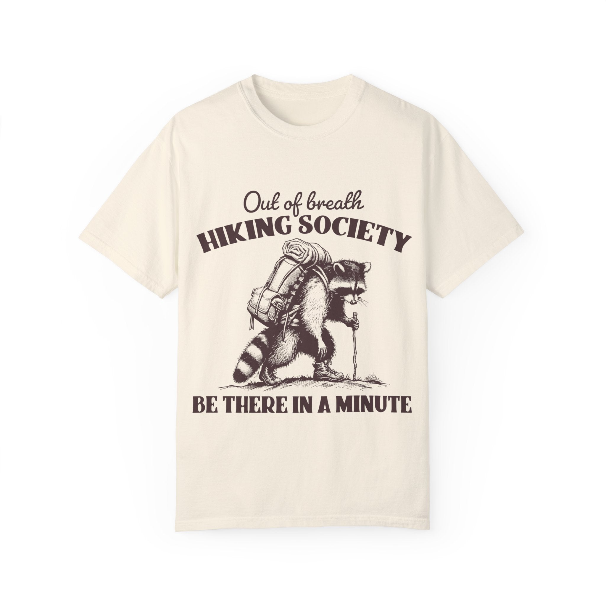 "Out Of The Breath Hiking Society" T-shirt