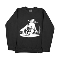 Cowboy And UFO Sweatshirt