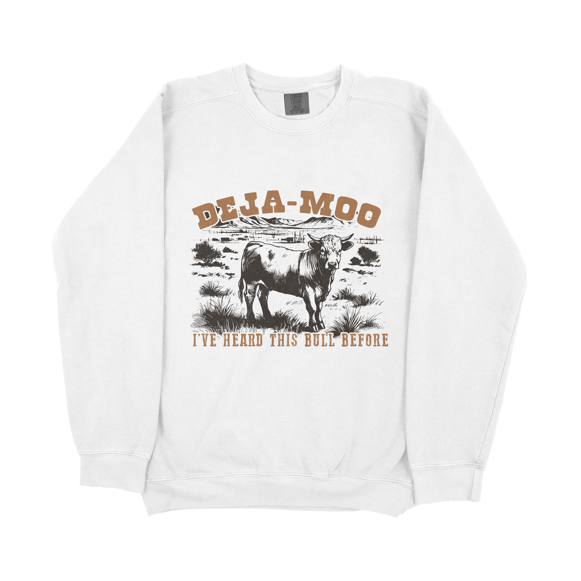 &quot;Deja-Moo&quot; Sweatshirt