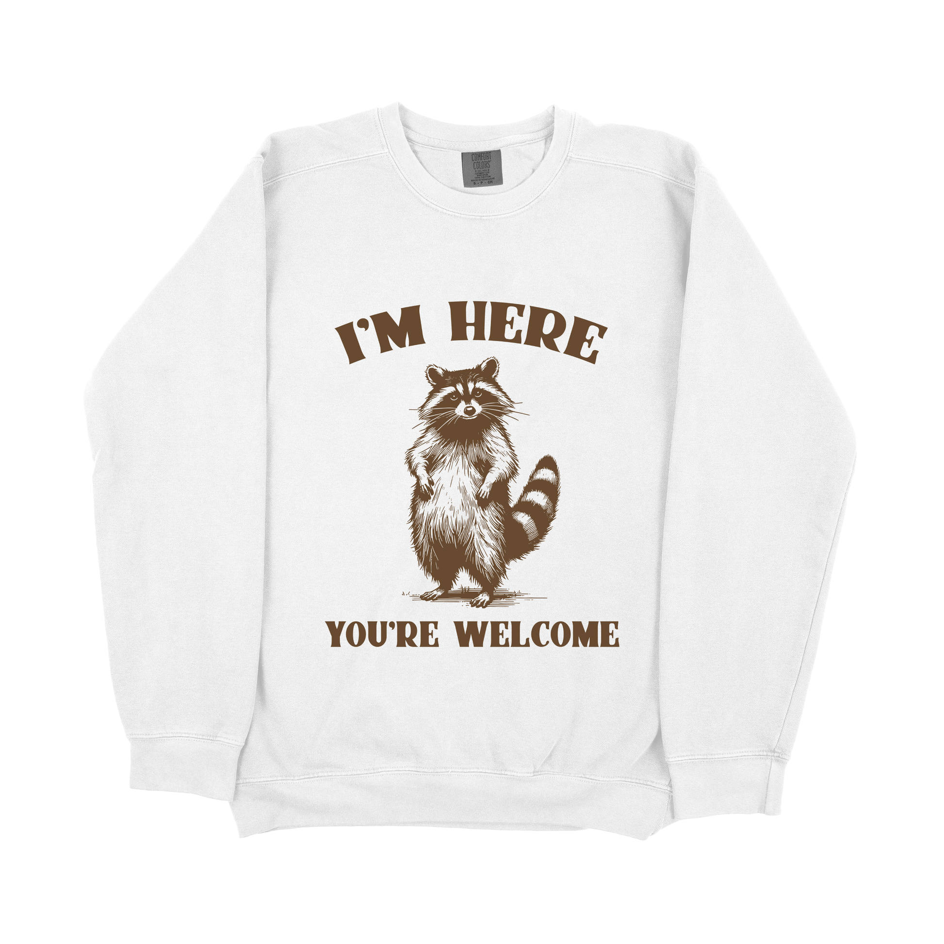 &quot;I&#39;m Here You Are Welcome&quot; Sweatshirt