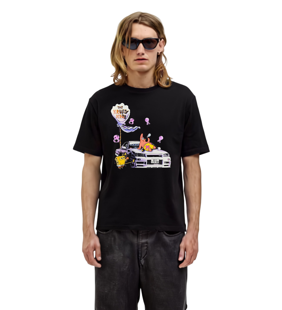 &quot;Krusty Drift Club&quot; T-Shirt