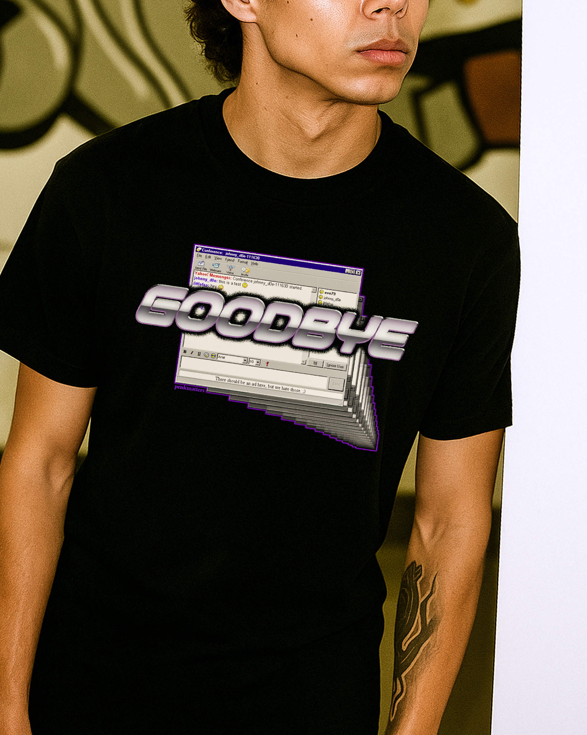 &quot;Goodbye&quot; T-shirt