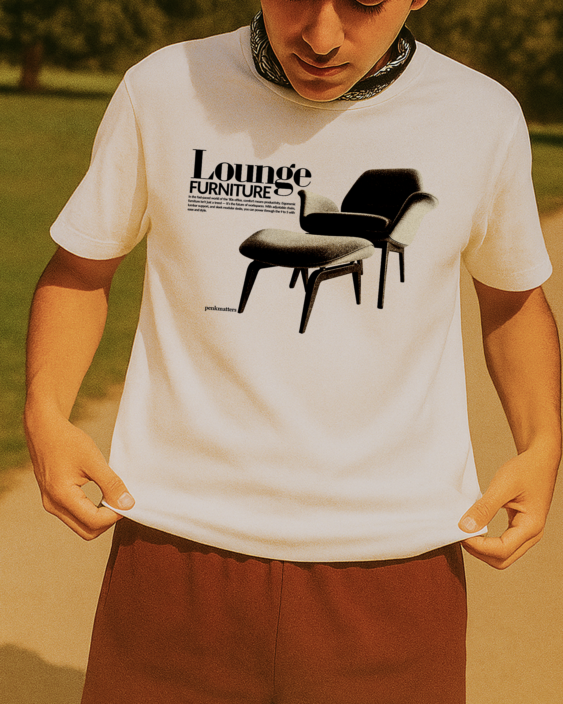 &quot;Lounge&quot; T-shirt
