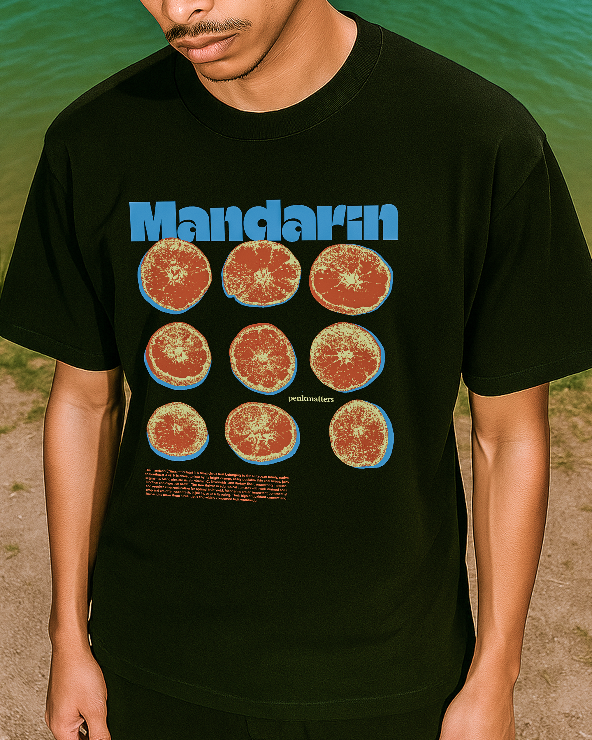 &quot;Mandarin&quot; T-shirt