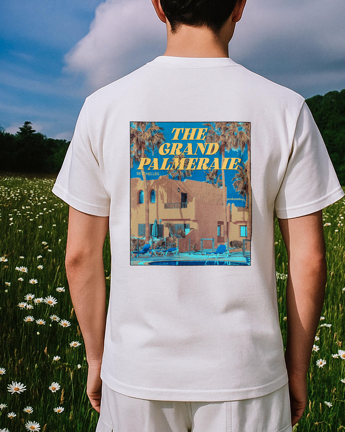 &quot;The Grand Palmeraie&quot; T-shirt