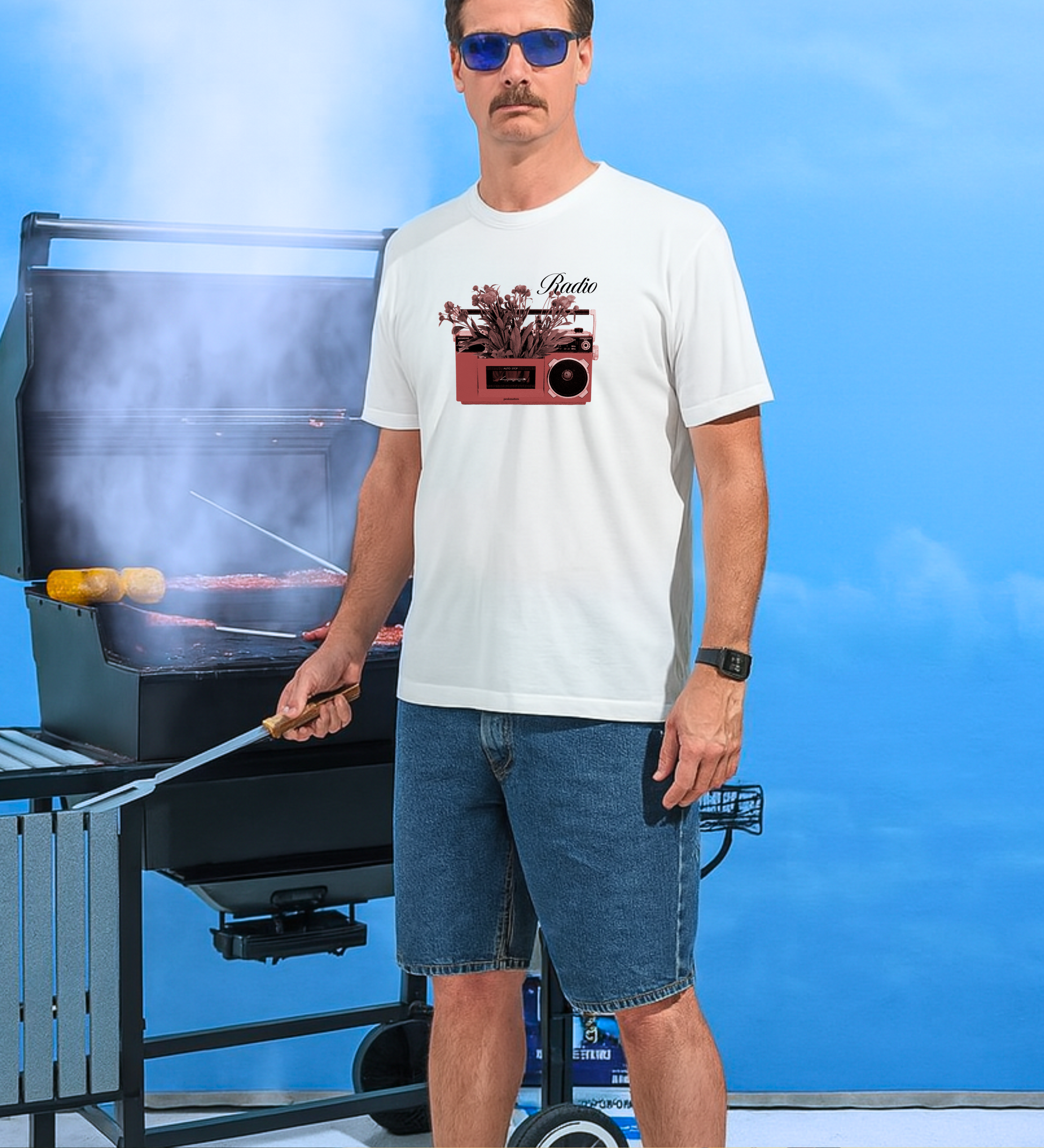 &quot;Radio&quot; T-shirt
