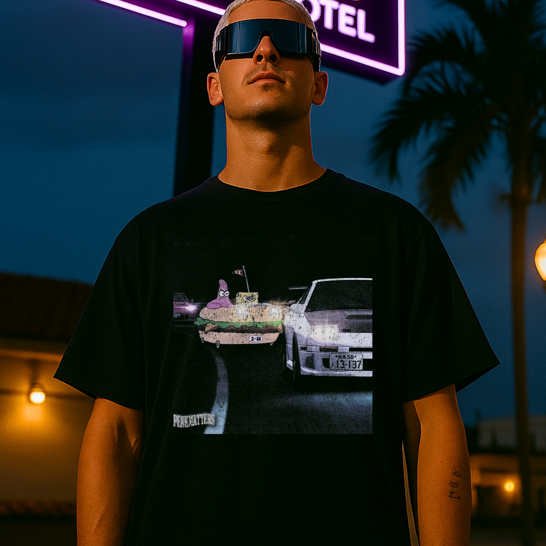 „Bikini Bottom Drift Club“ T-Shirt