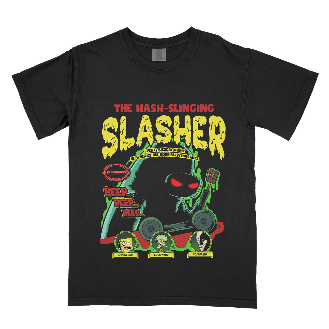 &quot;The Hash-Slinging Slasher&quot; T-Shirt