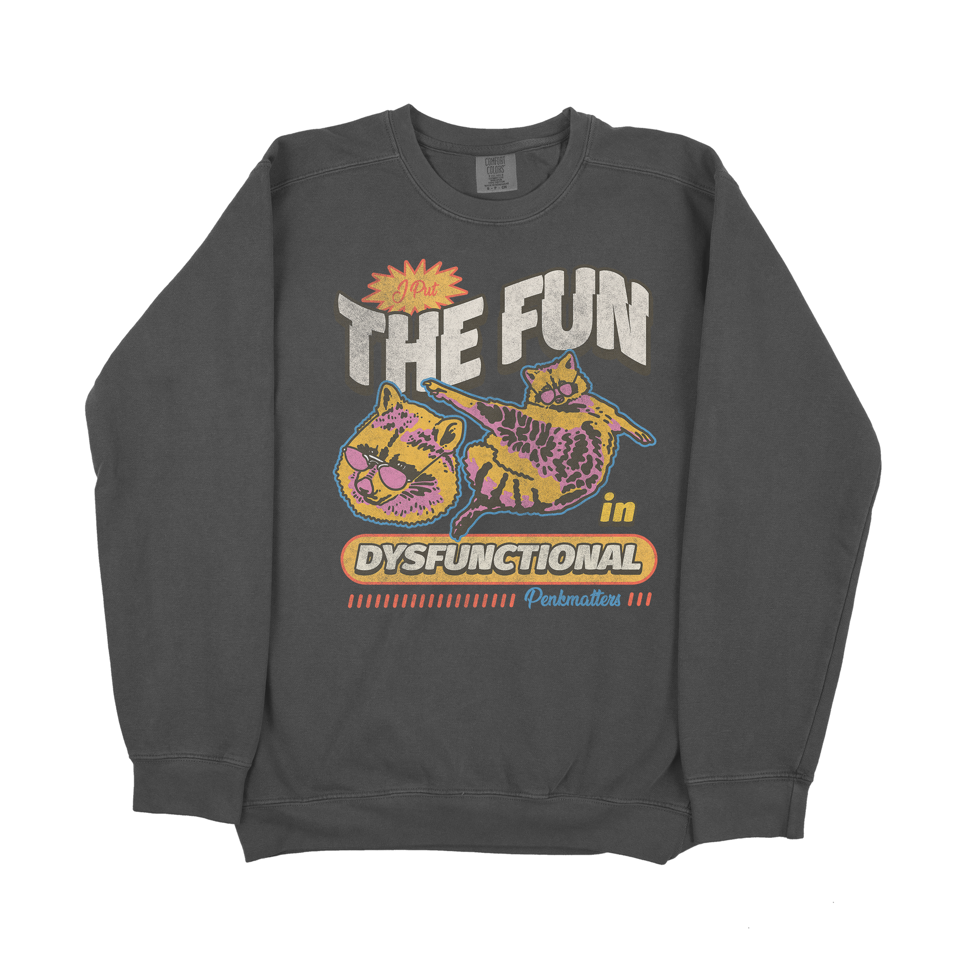 Explore more funny and cool graphic sweatshirts.