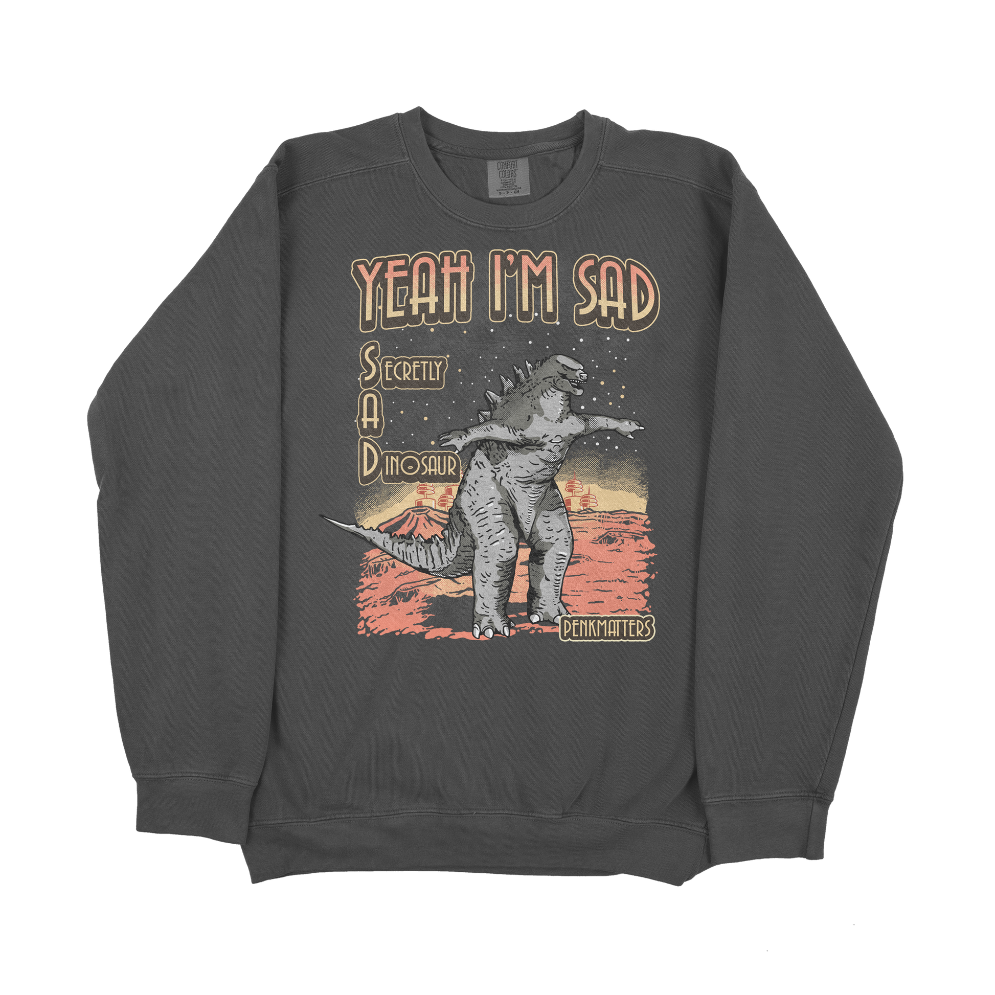 Collection of cool and funny graphic sweatshirts.